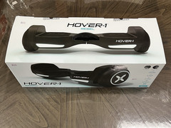 Hover-1 Rebel Black LED Headlights Bluetooth Speakers