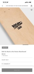 Back To The Future Kith Hover Board