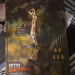 Bear Archery Vast RTH Extra Compound Bow Camouflage RH 40-70lbs 20-30in