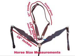 Western Leather Tack Set For Horse | Silver Ring Tack Set With Fringe