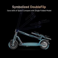 NAVEE N65i Electric Scooter Adults 25MPH Foldable E-Scooter APP Control Commuter