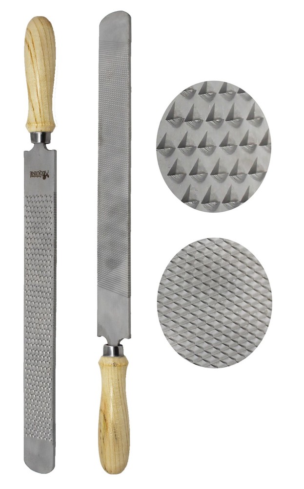 16.5″ Professional Farrier Horse Shoe Hoof Grooming Rasp w/ Wood Handle 98419
