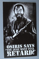 Osiris Skateboard Shoes Machine Gun Soldier OG Z3C Vintage Skateboarding STICKER