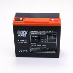 12V 24Ah 6-DZM-20 Lead Acid Battery for Go Kart E-bike Bicycles ATV Trikes Drift
