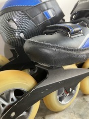 Powerslide R2 Vision Racing Speed Inline Skates Mens 8/ Womens 10 Infinity 100MM