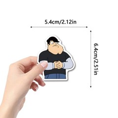 Mix 10/50 PCs American Dad Luggage Notebook Laptop Car Gift Vinyl Stickers