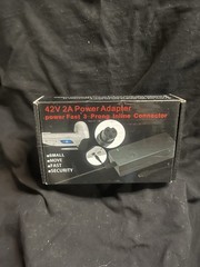 Evaplus 42v2a Power Adapter Power Fast 3 prong inline connector- New open box