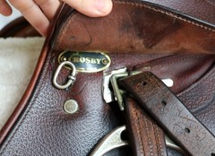 16.5″ Crosby Prix Des Nations English Hunter/Jumper Saddle + Fittings & Cover