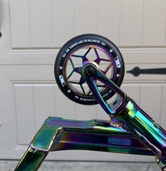 NEW All Neochrome Custom Pro Scooter!! Kids Pro Kick Scooter. FREE SHIPPING!