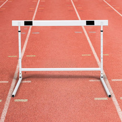 Adjustable Height Hurdles from 27 to 42 Inch Foldable Track and Field Equipment