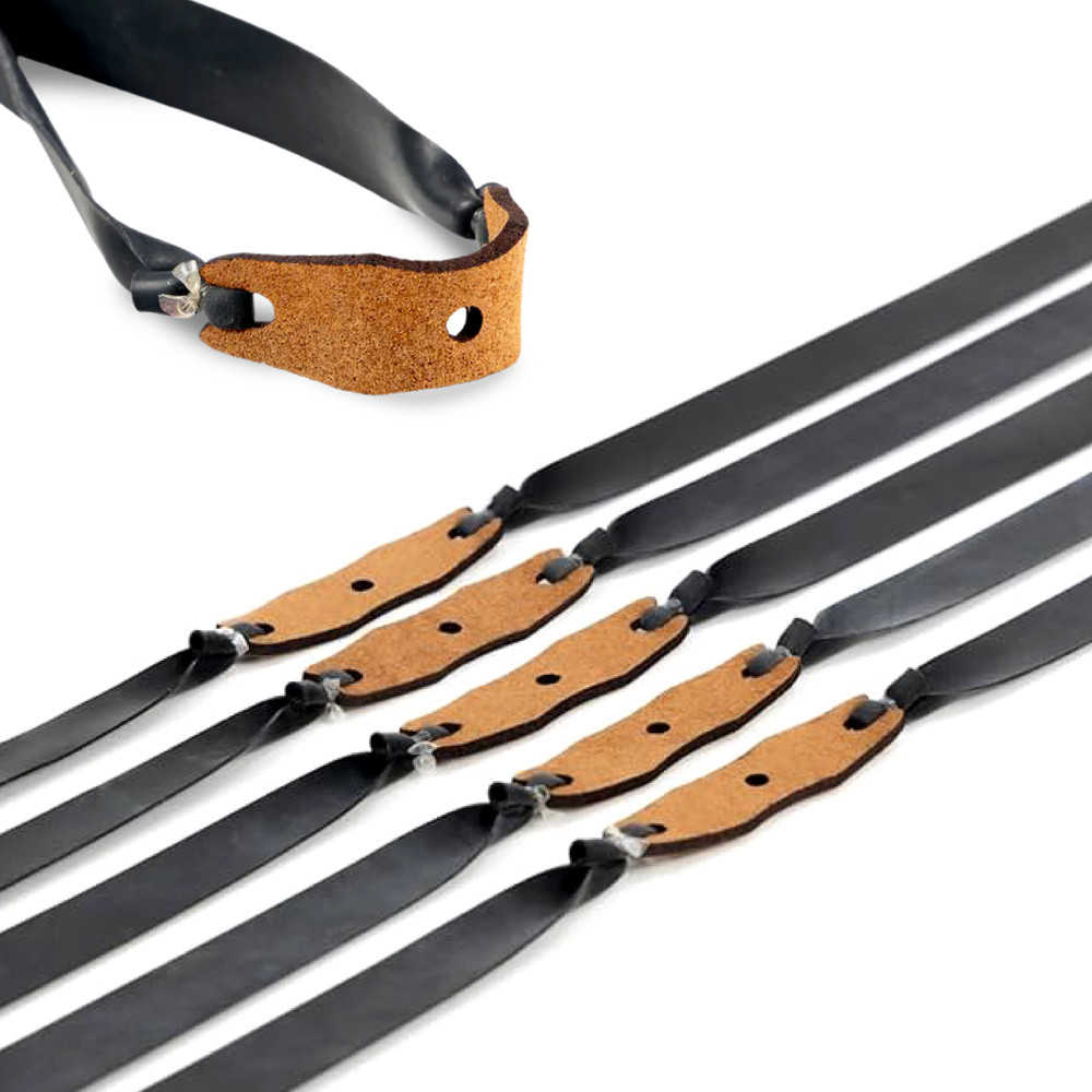 (5-pack) SimpleShot SLINGSHOT BANDS Professional Performance Latex Flat Bands