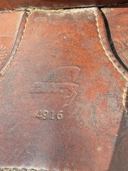 SIMCO 15.5” Western Roper Saddle with Headstall and Breast Collar