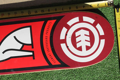 Element Brandon Westgate Dog Cat Pro Model Red 8x31in. Vintage SKATEBOARD DECK