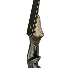 60″ Archery Takedown Recurve Bow 25-50lbs Wooden Riser for Shoot Hunting Target