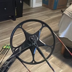 PSE BruteX Skullworks Compound Bow with Matching Arrow Quiver Included