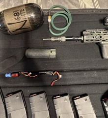 Wolverine Inferno Spartan Edition Gen 2 Custom built Airsoft Rifle (Specna Body)