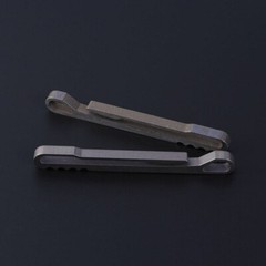 2PCS Carabiner Spring Clips Hook Keychain Keyring Buckle Locking Clips