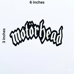 Motorhead Sticker | 6 inches x 3 inches | English Rock Heavy Band