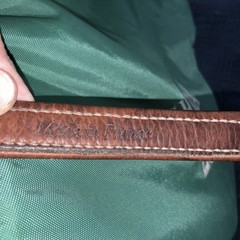 Luc Childeric 44 Inch Stirrup Leathers Calfskin Wrapped Made In France