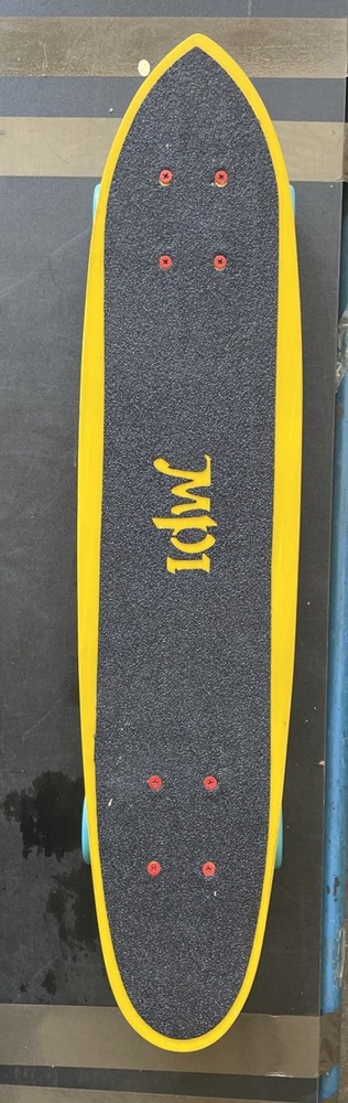 Vintage NOS 1970s MPI Old School Skateboard Fiberglass 29″ Completed