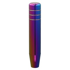 Long Shift Knob Weighted Aluminum Alloy Polished Metal Handle Gear Multicolor