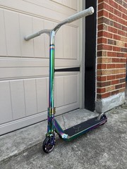 NEW All Neochrome Custom Pro Scooter!! Kids Pro Kick Scooter. FREE SHIPPING!