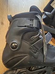 Powerslide Swell PS Triple Black 110 Inline Skates Trinity Sizes M9, W10 Used