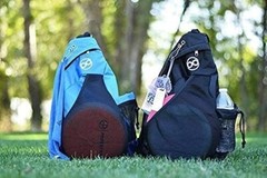 Infinite Discs Slinger Bag – Disc Golf Backpack, 6-12 Discs, Multiple Colors