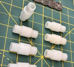 ROCES Inline White Nylon Axles Spacer [ 10 Pack ] Aggressive Recreational Skates