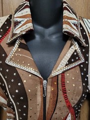 KIMBER’S WESTERN PLEASURE SHOW SHIRT JACKET HORSEMANSHIP HORSE HOBBY S