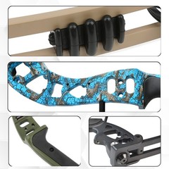 Archery Compound Bow Arrow Set 30-55 LBS Adjustable Hunting Shooting Beginners