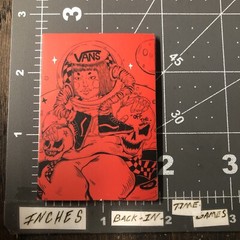 Vans Astro Girl Adult Humor Sticker For Skateboard Bottle Guitar Ect Mat50