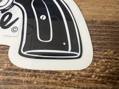 Vintage Cliche Skateboards American Icon Pistol sticker HUF Palace Marc McKee