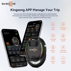 KINGSONG 18XL PRO Electric Unicycle for Adults 37 mph Speed 87 miles Range EUC