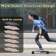 Askate A1 Electric Skateboard Remote Long Range Up To 17 Miles 8 Ply Canadian