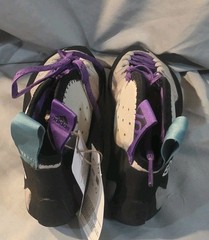 Adidas 5.10 Grandstone Climbing Shoes Black Purple BC0866 Men SZ 9 NWOB Defect