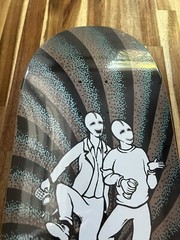 Chums Steve Douglas New Deal Shaped Skateboard Deck B Stock Error 9.5 x 31.9