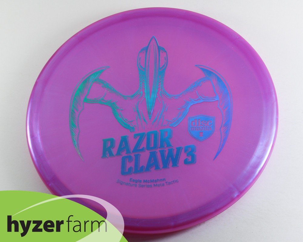 Discmania BRAND NEW EAGLE MCMAHON RAZOR CLAW 3 META TACTIC 173.3g Hyzer Farm G30