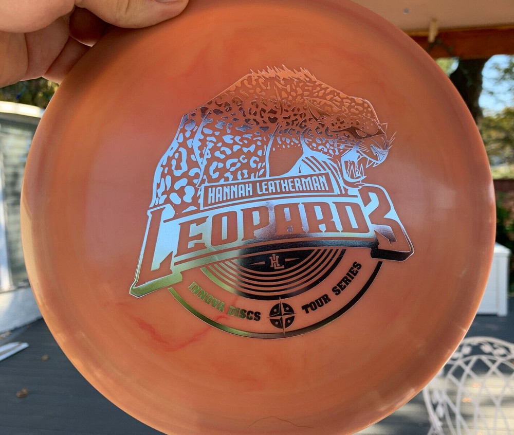2018 Innova Star Leopard3 Swirly 175G Disc Golf #569 Tour Limited Leathermann