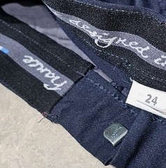 FOUGARZA-Navy Poly/Nylon/Spdx, Womens Athletic Equestrian Riding Breeches-(24)