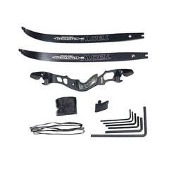 TBOW 62” ILF Recurve Bow with Gordon Limbs 30-60Lbs for Adult Archery Comp