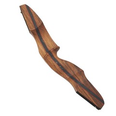 60″ Takedown Recurve Bow 25-60lbs Wooden Riser Limbs Archery Hunting Shooting RH
