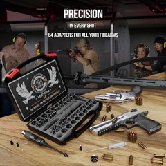 USB Rechargeable Laser Bore Sight Kit : Red Laser Bore Sighter with 64 Upgrad…