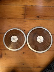 Wooden Discus Pair 1.0k And 1.6k
