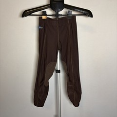 Irideon Kids Youth Small Unisex Equestrian Horse Back Riding Pants Grip Brown