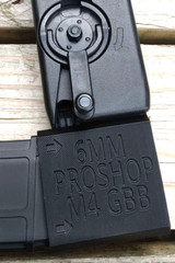 Golden Eagle / 6mmProShop M4 Airsoft GBBR Odin Speedloader Adapter (Black)