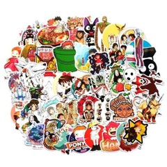 Free Shipping! Studio Ghibli Random Water-Resistant Glossy Vinyl Sticker Packs