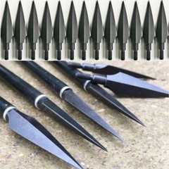12/24PCS Archery Arrowheads Broadheads 150gr Screw Points Bow Crossbow Hunting