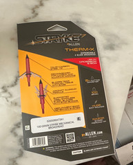 stryke therm-x 6 arrow tips 100grain2in cutting diameter also Blade stop blocker
