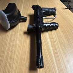 Tippmann Model 98 Mechanical Paintball Marker Black w/ Tacamo ARC Hopper